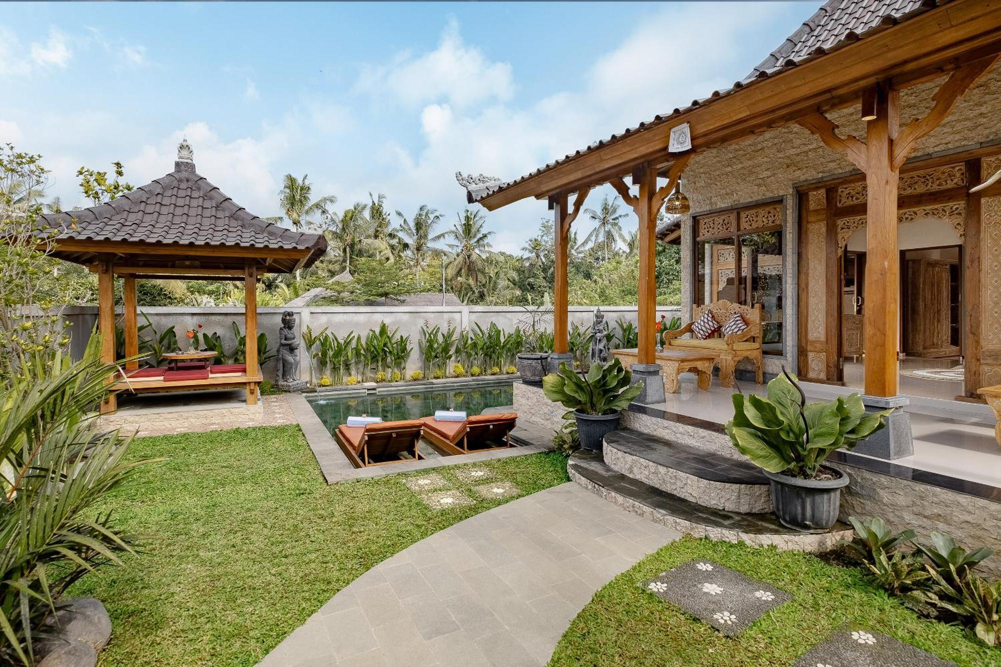 Ari Yudha Ubud Villa Bagian luar foto