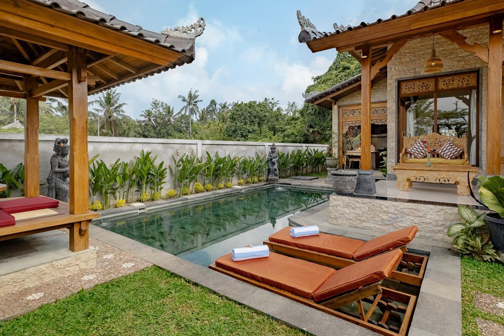 Ari Yudha Ubud Villa Bagian luar foto