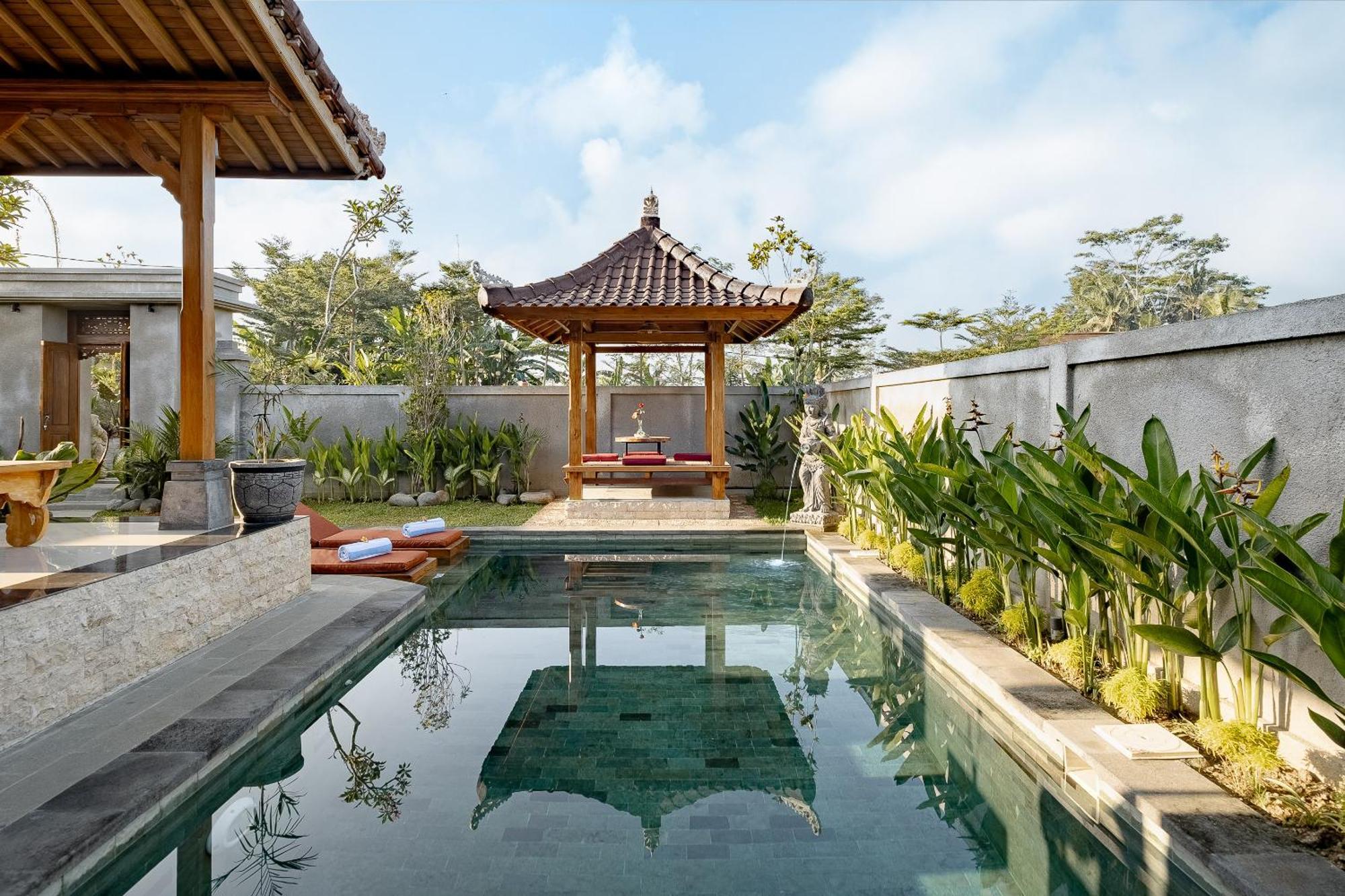 Ari Yudha Ubud Villa Bagian luar foto