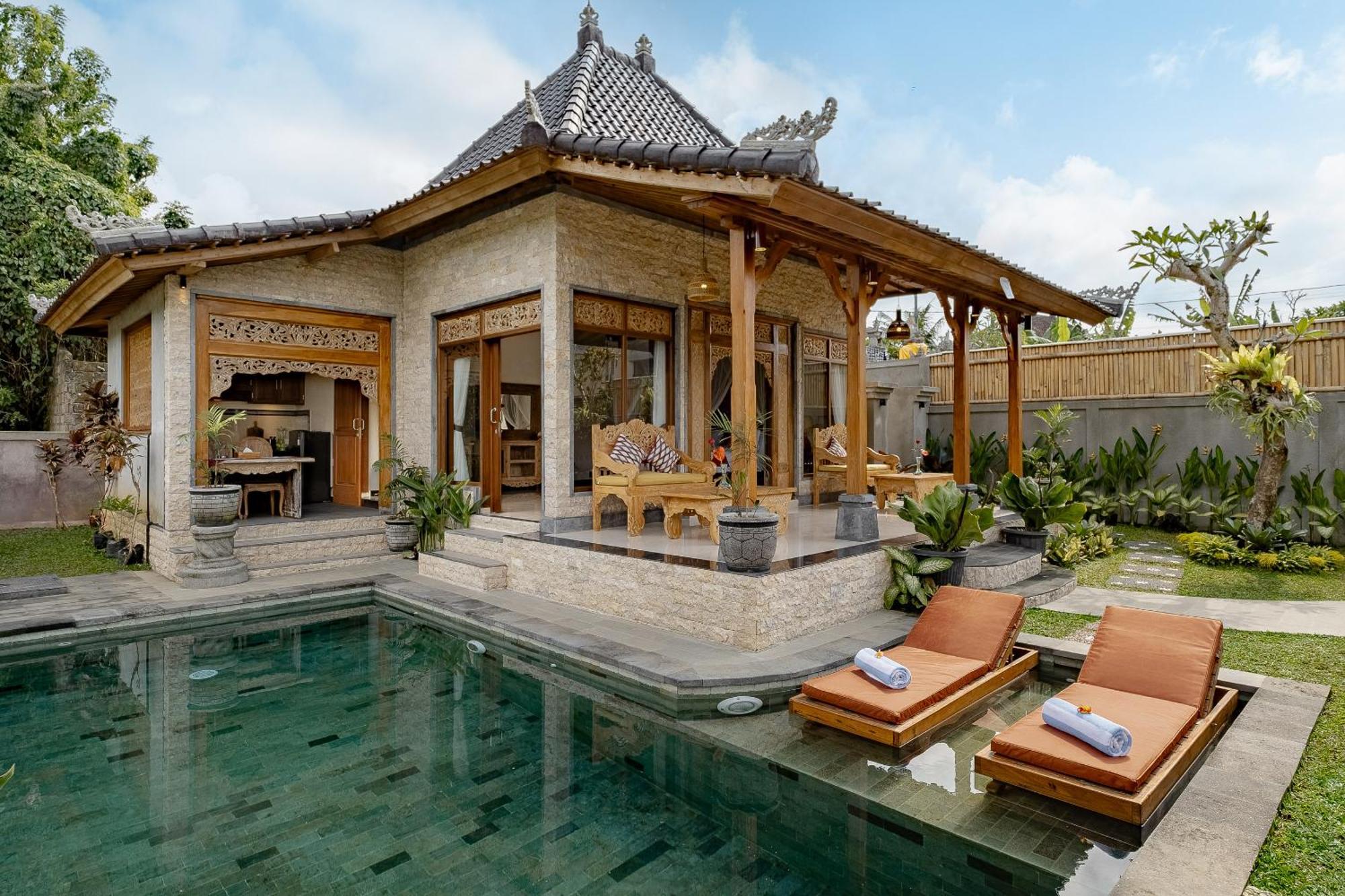 Ari Yudha Ubud Villa Bagian luar foto